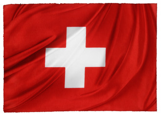 Poster - Swiss flag