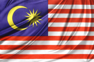 Wall Mural - Malaysian flag