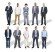 Multi-Ethnic Group of Businessmen