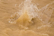 background waves dirty water