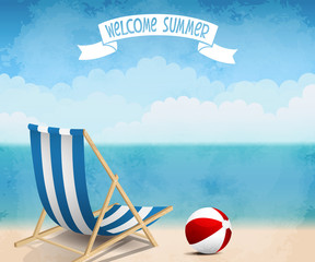 Wall Mural - summer beach