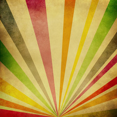 Vintage Sunbeams Background