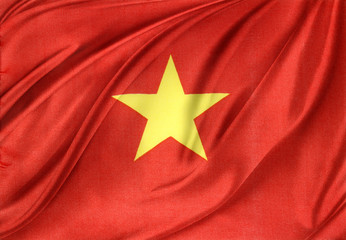 Wall Mural - Vietnamese flag