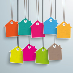 Wall Mural - 9 Colored Price Sticker
