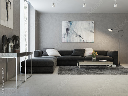 Fotografia Modern interior of living room