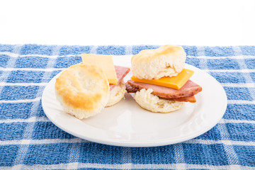 Wall Mural - Ham and Cheese Biscuits