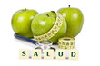 © carballo - fresh fruit with measuring cintra concept of healthy diet