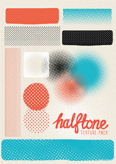 Vector Halftone Texture Pack