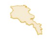 Map of Armenia.