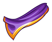 A Violet-orange Colored Handkerchief