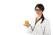 © fotocerva - Attractive nutritionist doctor with fruit