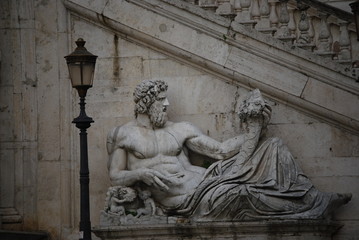 River God Statue on the Capitol Hill