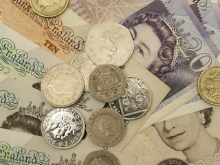 Wall Mural - British Sterling Pounds