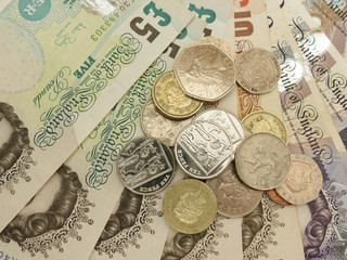 Wall Mural - British Sterling Pounds