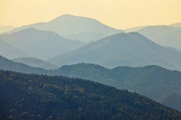 Wall Mural - Mountains background