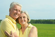 © aletia2011 - Senior couple in field