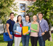 © Syda Productions - group of smiling students standing
