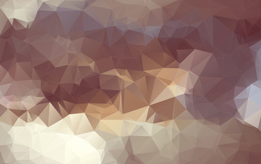Wall Mural - Abstract polygonal background.