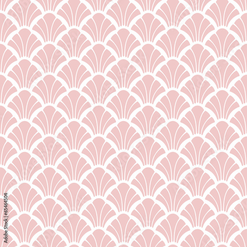 Nowoczesny obraz na płótnie Retro Seamless Pattern Ornament Rose