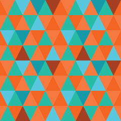 Wall Mural - pattern of geometric shapes. triangle background.