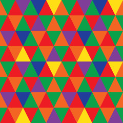 Wall Mural - pattern of geometric shapes. triangle background.