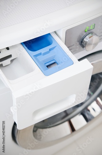 Modern Washing Machine Drawer Buy This Stock Photo And Explore