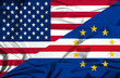 © irishmaster - Waving flag of Cape Verde and USA