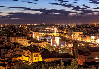 Fototapete - Ponte Vecchio Florence Italy