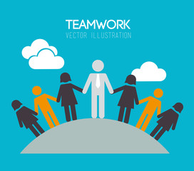 Poster - Teamwork design