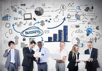 Wall Mural - Business Communications