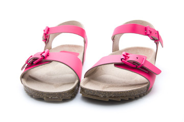 Wall Mural - pink sandals