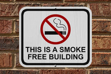Smoking Free Building Sign