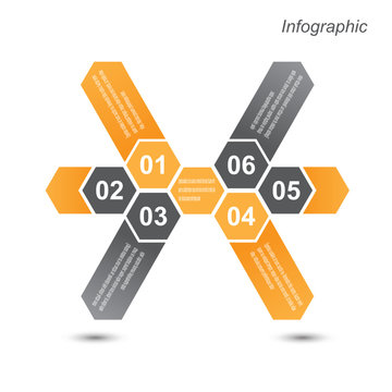 Infographics design template