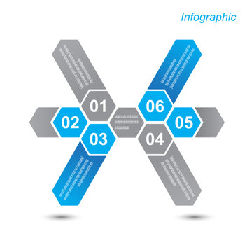 Infographics design template
