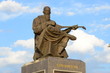 Monument to the great Kazakh poet and bard Kurmangazy