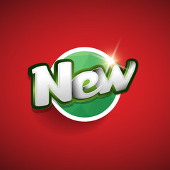 Poster - Green new button