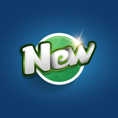 Poster - Green new button