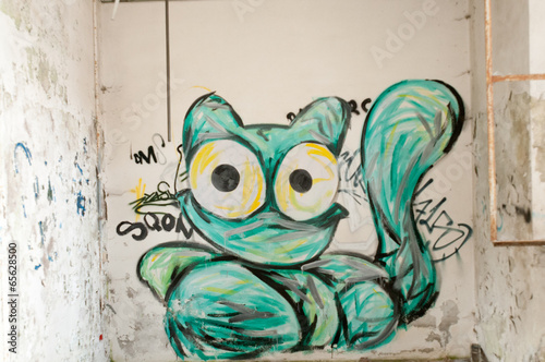 Obraz w ramie Graffiti