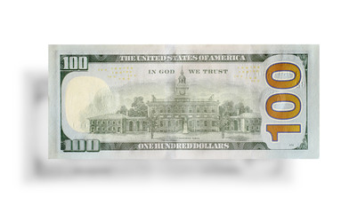 New 100 US dollar banknote 2013 edition.