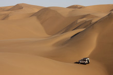 Sand Dunes In The Namib Desert In Namibia