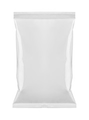 Poster - white package template bag food