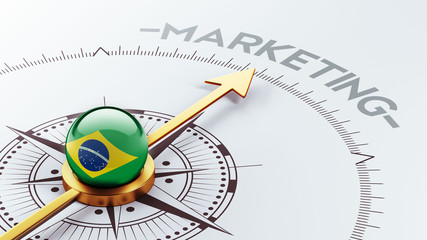 Wall Mural - Brazil Marketing Concept