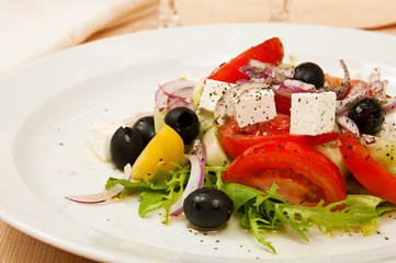 Wall Mural - Greek salad