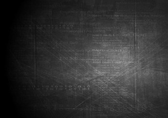 Dark technology grunge background