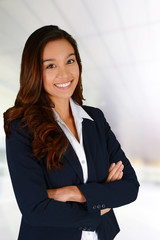 Poster - Businesswoman At Office