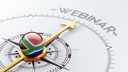 Canvas Print - South Africa Webinar Concept