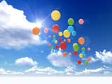 Fototapeta  - balloons