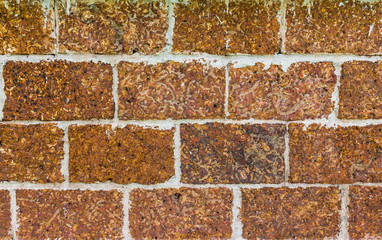 laterite stone wall surface with cement