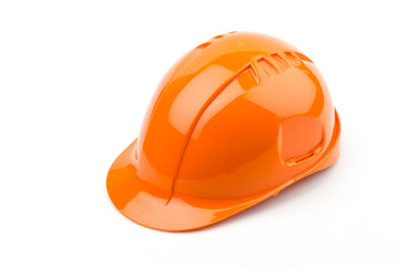 Wall Mural - Isolated safety helmet hat