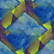 © maxximmm - america ancient ornament drawing usa colorful pattern blue, yell